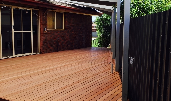 deck and fences
