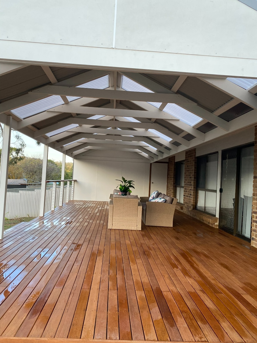 deck built by a timber decking builder serving Adelaide